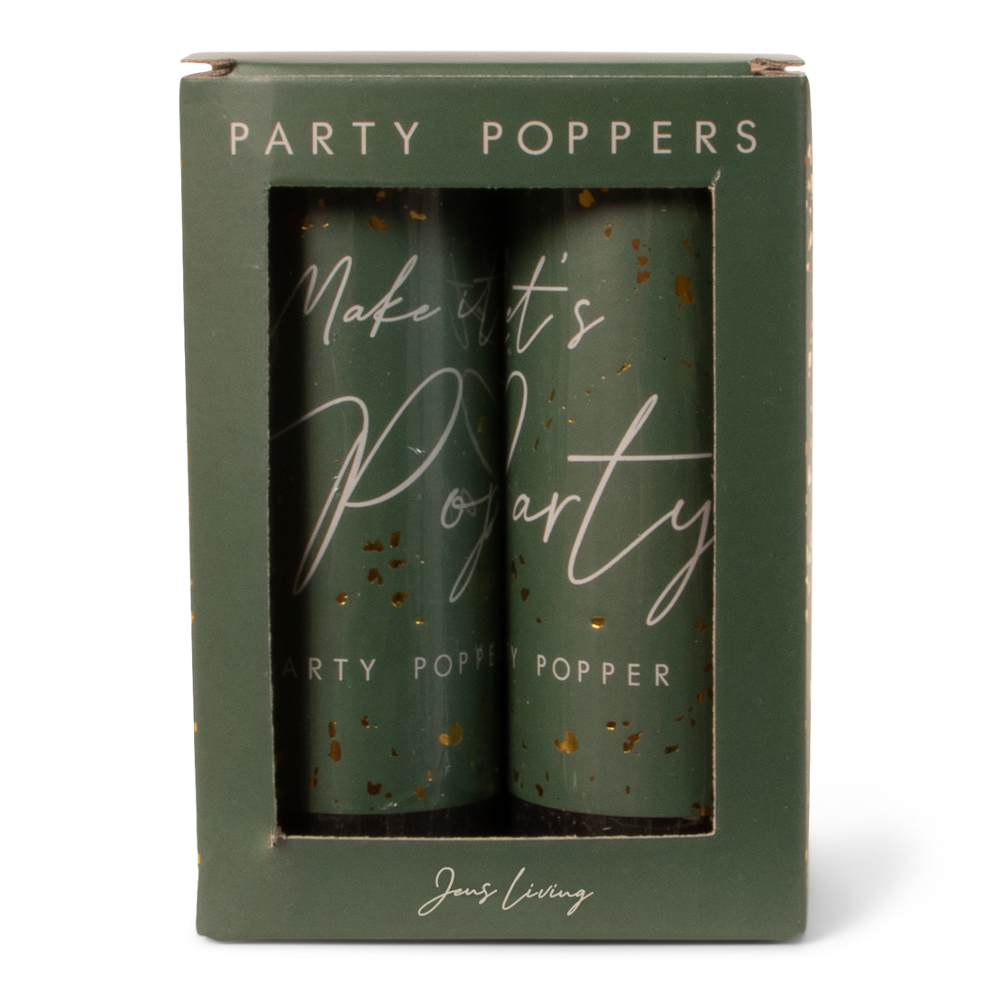 13059 - JENS Living Party Poppers Groen /2 - Afbeelding 3