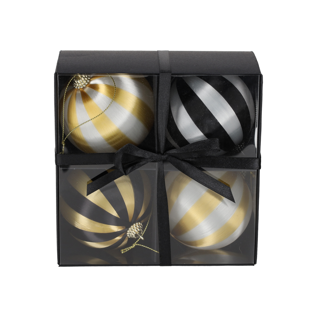 13163 - JENS Living Kerstballen Satijn /4 - Afbeelding 5