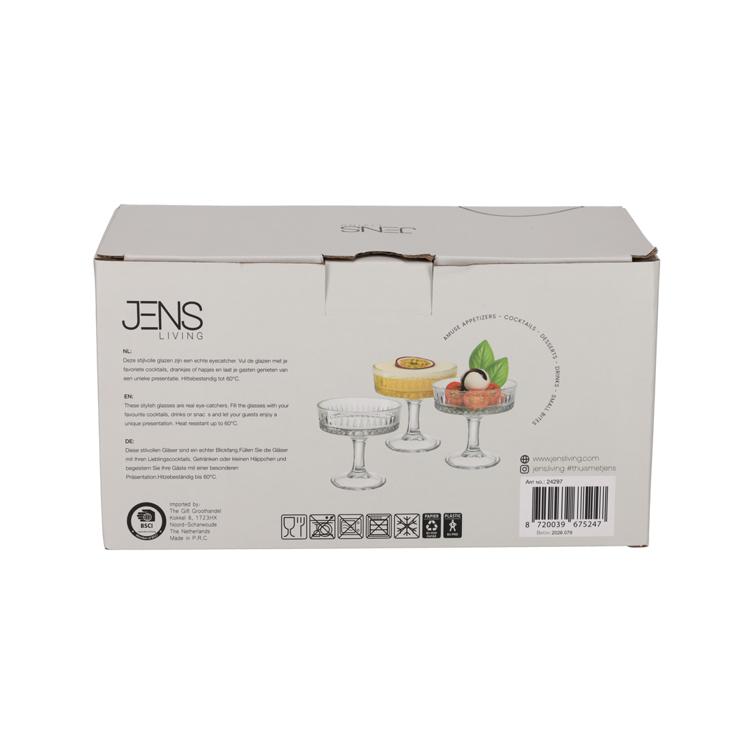 24297 - JENS Living Cocktailglazen Classic /2 - Afbeelding 6