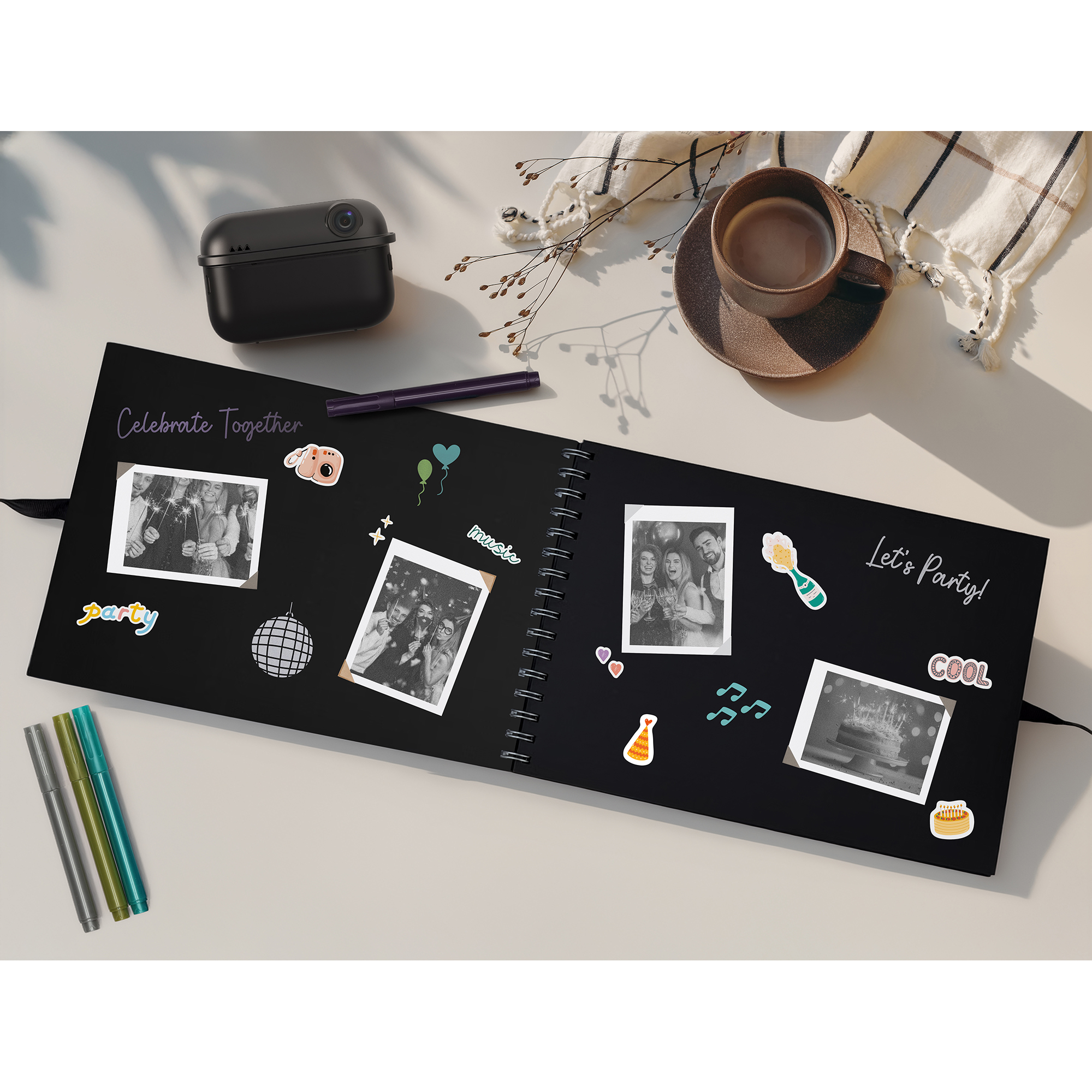25753 - JENS Living Foto Scrapbook Set - Afbeelding 3