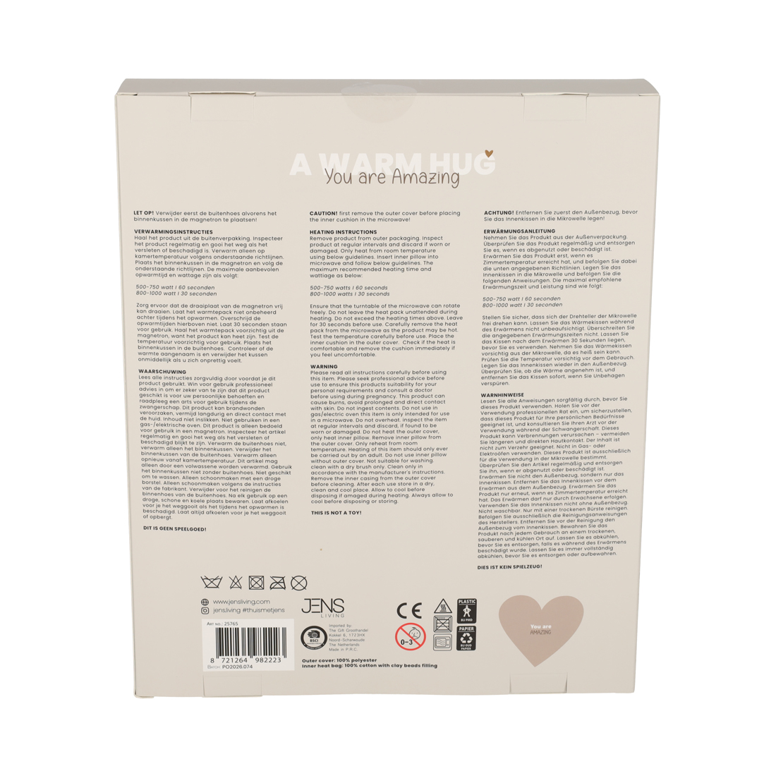25765 - JENS Living Pittenzak Hart - Afbeelding 7