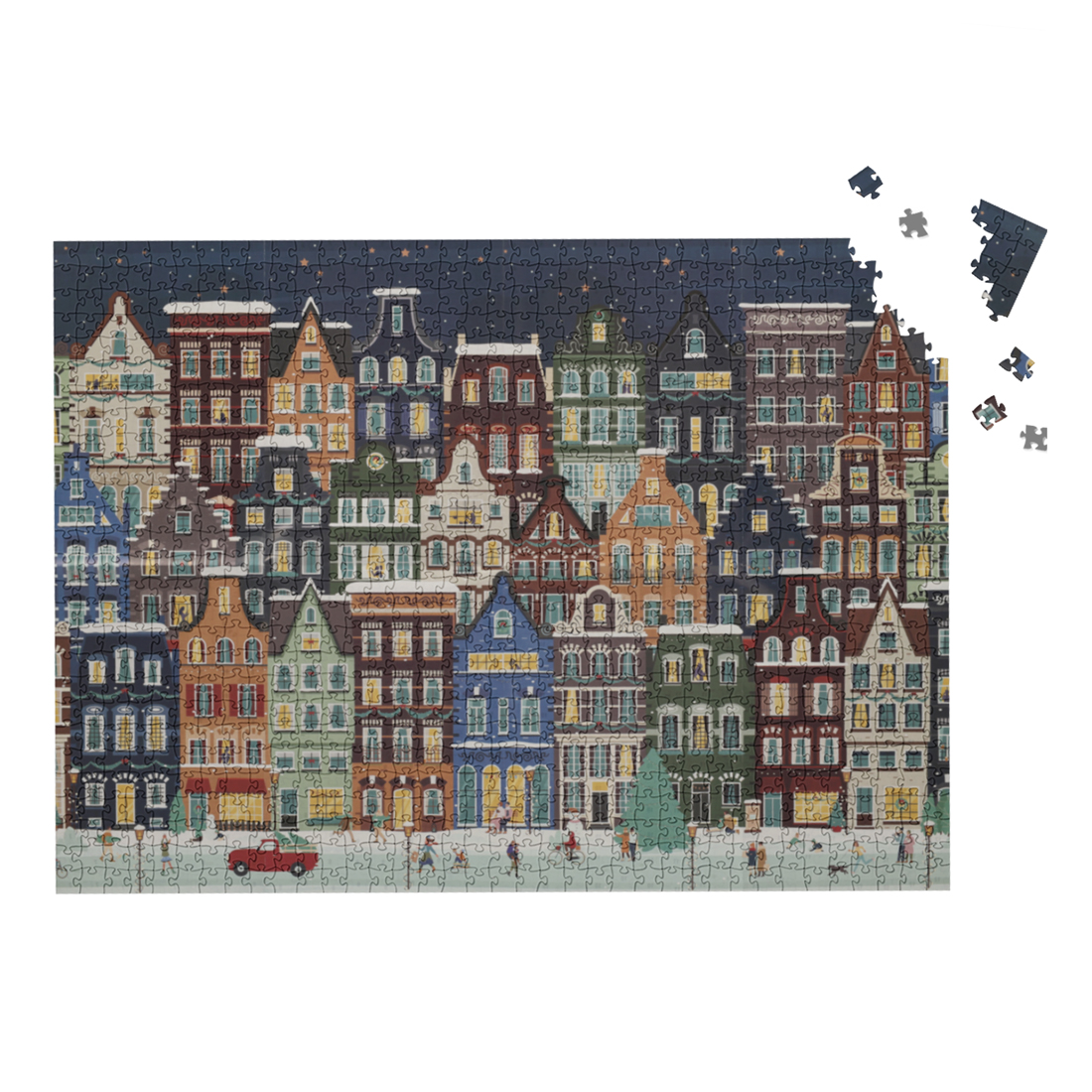 25773 – JENS Living Advent Puzzel Winter In De Stad